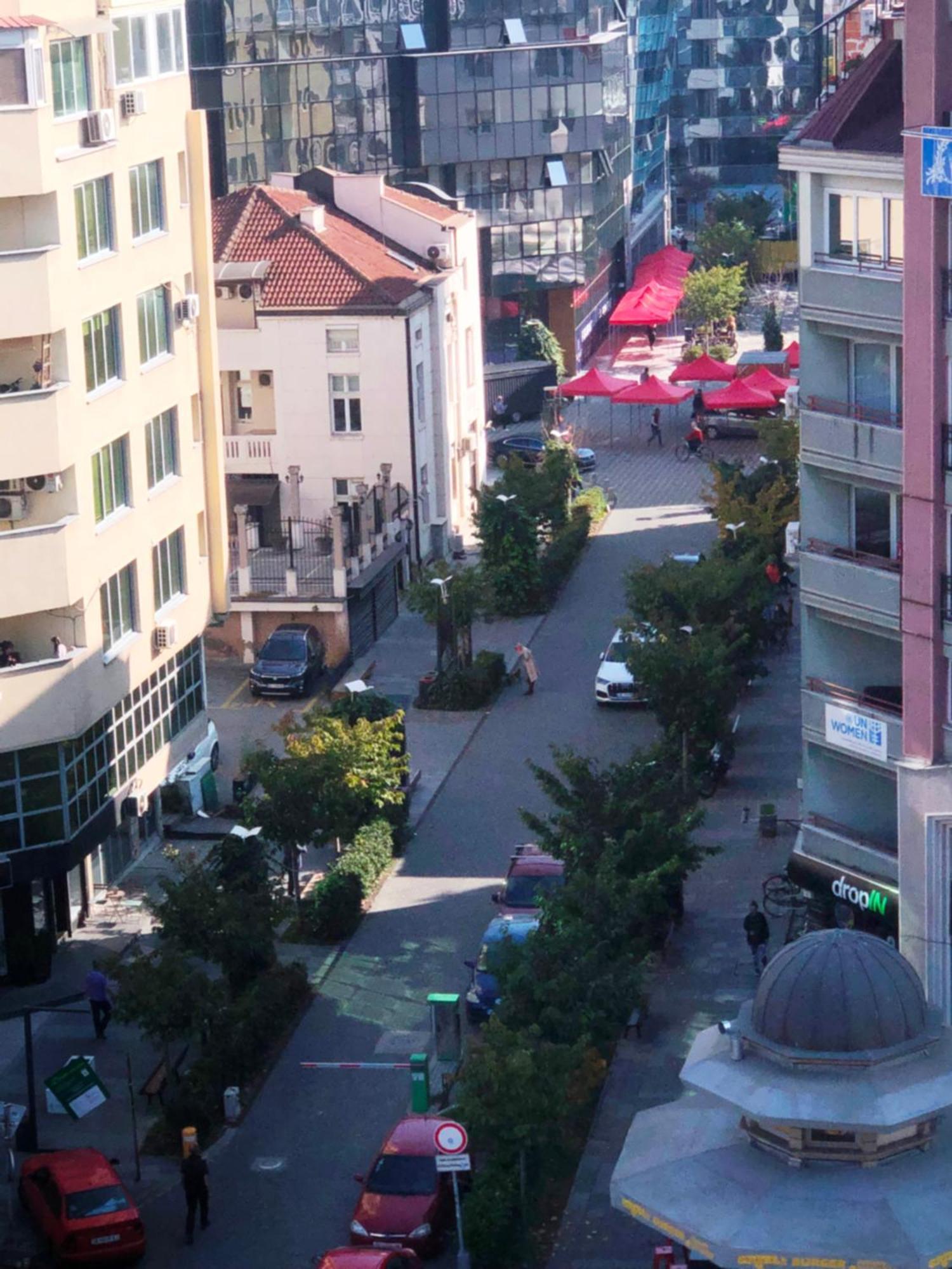 Hotel Room City Square With Great View No Parking Skopje Esterno foto